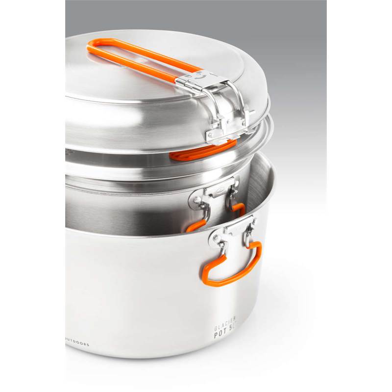 GSI Outdoors Glacier Stainless Large Base Camper Set-5